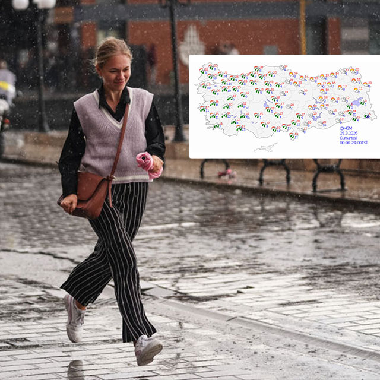 Meteoroloji saat verdi... 12 kent için "sarı" alarm! 7 bölgede yağış var!