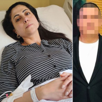 Çocukların yanında vurdu! Araçla ezmeye kalktı!