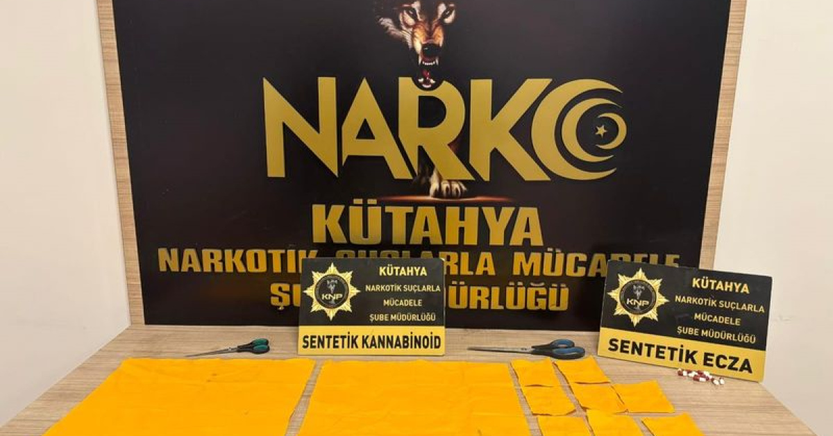 Kütahya'da Uyuşturucu Operasyonları Sonuçları