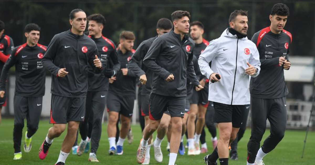 Ümit Milli'nin Hırvatistan Maçına Hazırlık Antrenmanları
