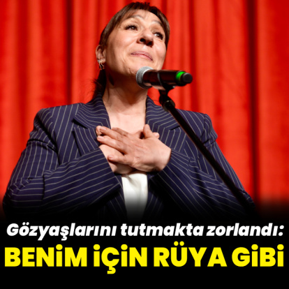 Binnur Kaya gözyaşlarını tutamadı