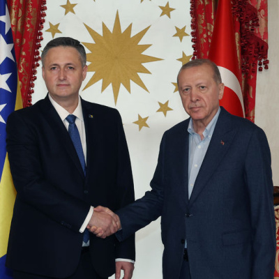 Cumhurbaşkanı Erdoğan, Becirovic ile görüştü