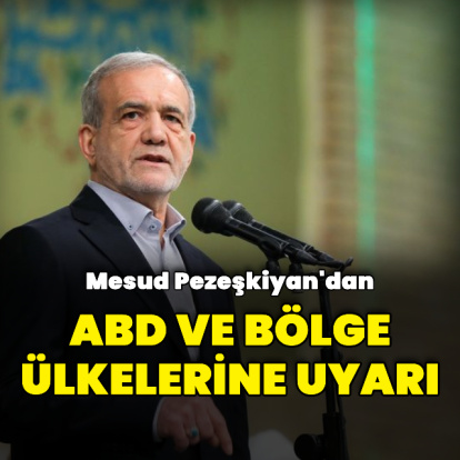 Mesud Pezeşkiyan'dan uyarı