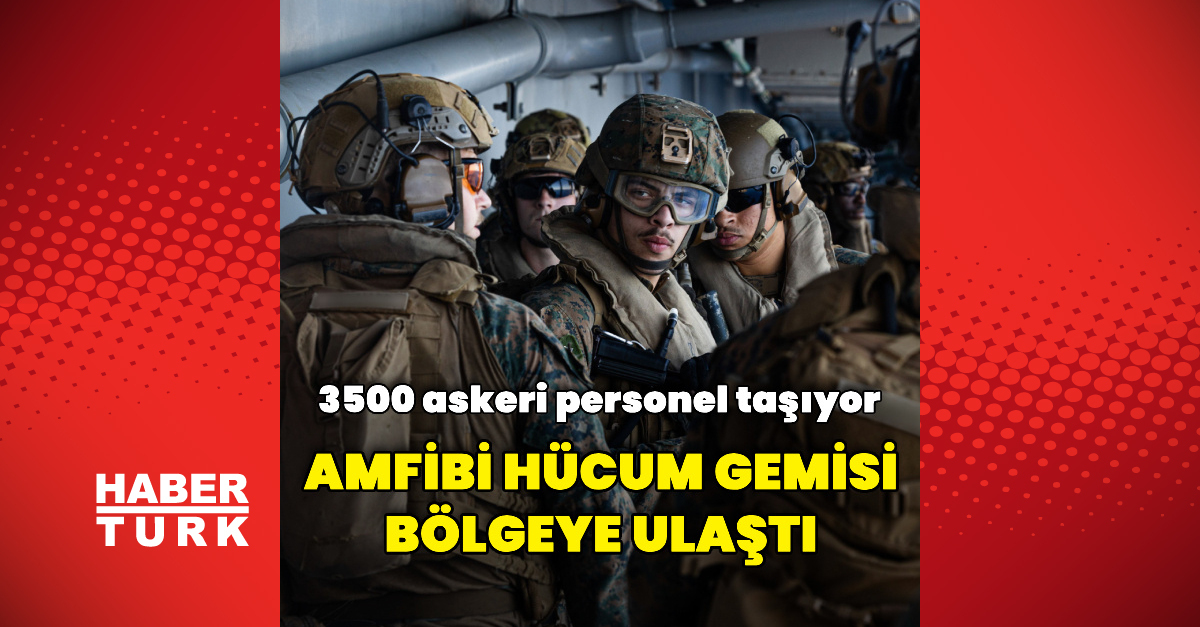 USS Tripoli Orta Doğu'yaulaştı