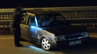 Taciz davasındaki mağdur, kazada yaralandı