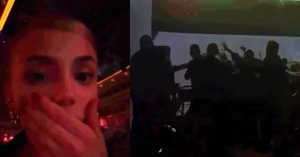 Hakan Altun konserinde kavga veşüpheli cisimler