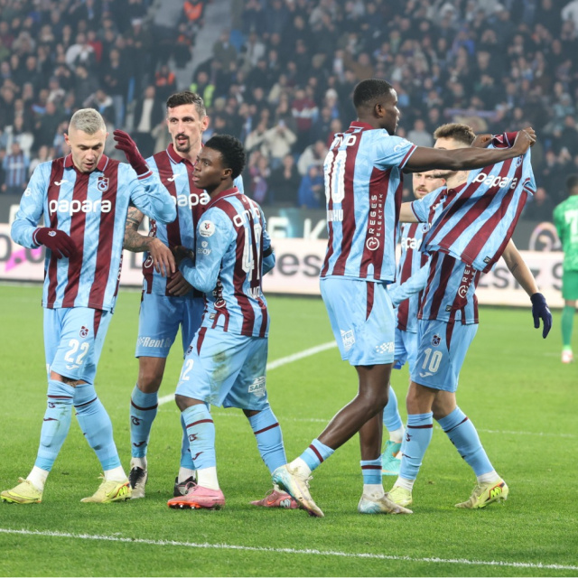 Trabzonspor, İstanbul takımlarından 23 puan topladı!