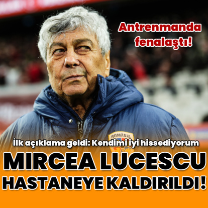 Antrenmanda fenalaşan Lucescu, hastaneye kaldırıldı!