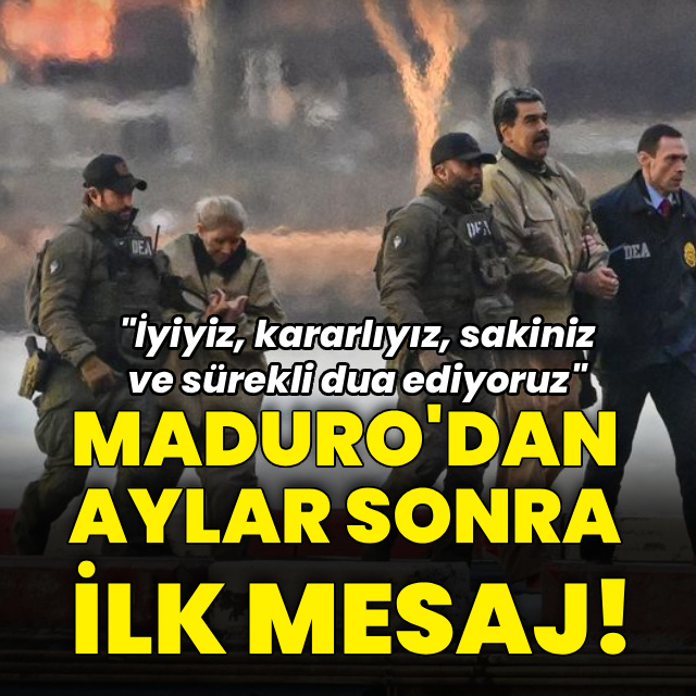 Maduro'dan ilk mesaj!