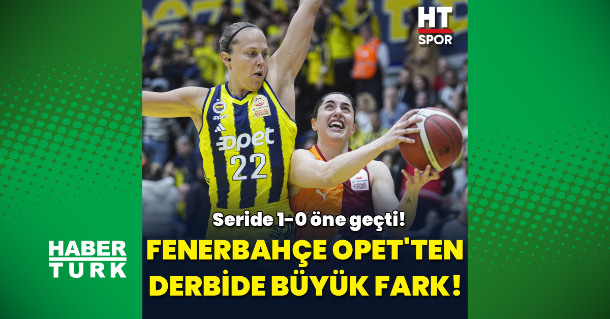 Fenerbahçe Opet-Galatasaray Çağdaş Faktoring Finali HT Spor'da
