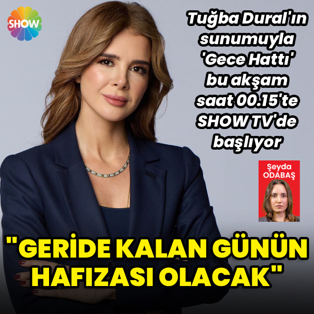 "Geride kalan günün hafızası olacak"