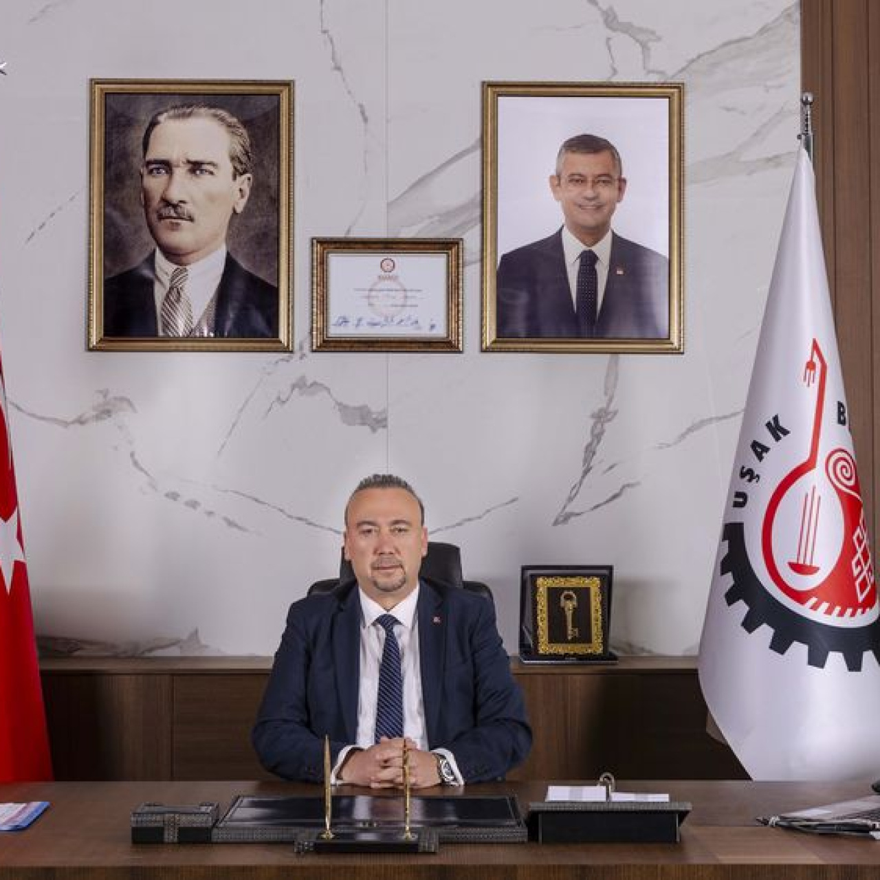 Uşak Belediye Başkanı'nın işletmelerinde arama