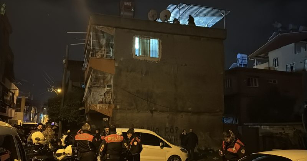 Adana'dabinanın damında patlama, 1 ölü, 1 yaralı