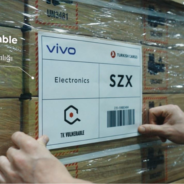 Turkish Cargo, vivo ürünlerini taşıyacak
