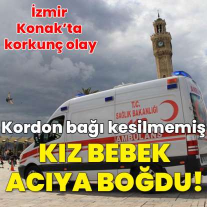 İzmir'de korkunç olay! Kayalıkların arasında bebek cesedi!