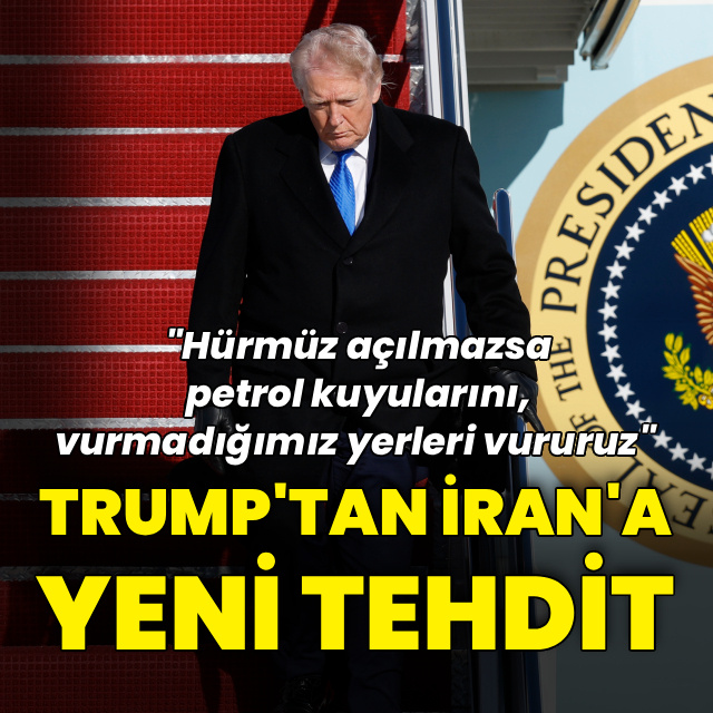 Trump'tan İran'a yeni tehdit