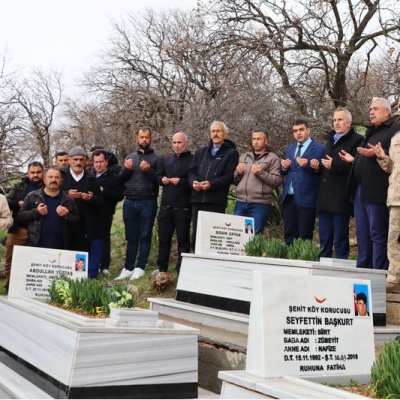 Siirt'te şehitler için anma töreni