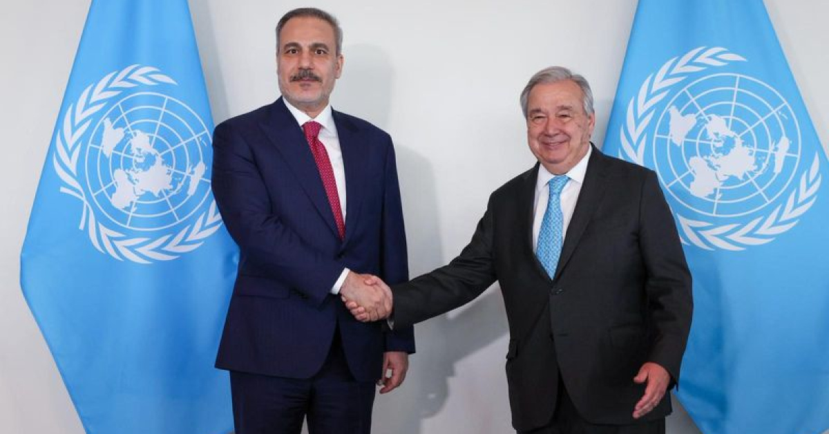 Fidan ve Guterres'intelefon görüşmesi sonucu