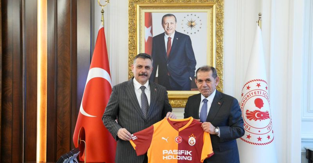 Galatasaray Başkanı Dursun Özbek'in Mustafa Çiftçi'yeziyareti