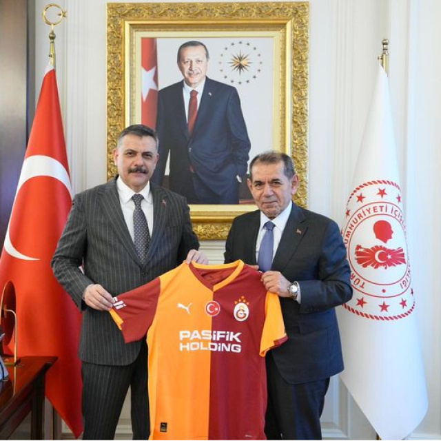 Dursun Özbek'ten Mustafa Çiftçi'ye ziyaret