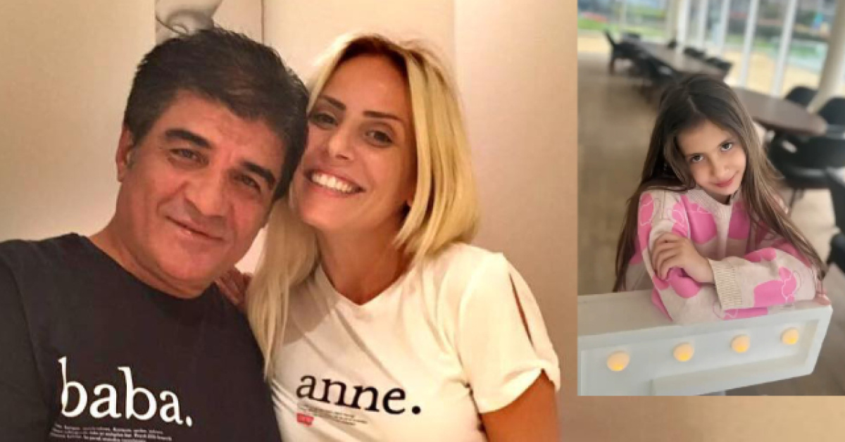 Filiz Erkal'ın 9 yaşındaki kızı Elif'ikutladı