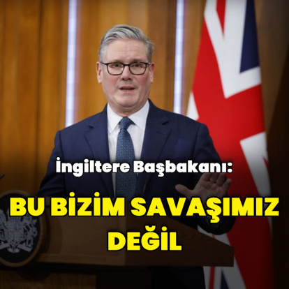 İngiltere Başbakanı: Savaşa sürüklenmeyeceğiz
