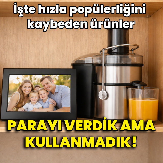 Hızla popülerliğini kaybeden ürünler