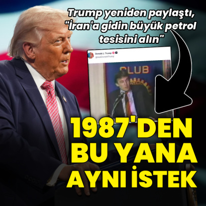 Trump'ın 1987'den beri aynı İran isteği