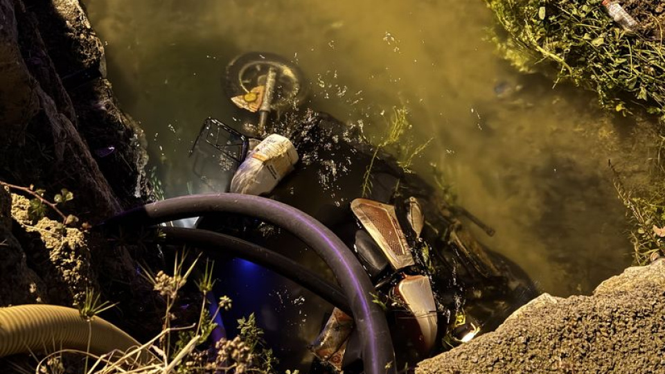 Bisiklet kanala düştü: 1 ölü