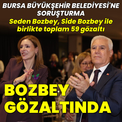 Mustafa Bozbey ve 58 kişi gözaltında