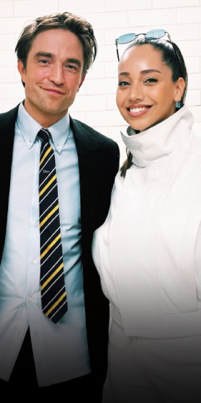 Robert Pattinson ile tanıştı