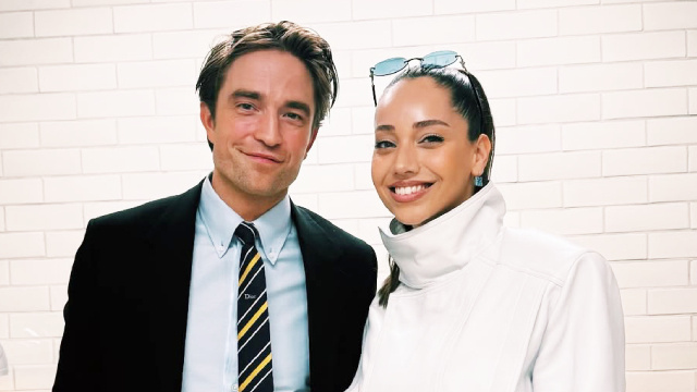 Robert Pattinson ile tanıştı