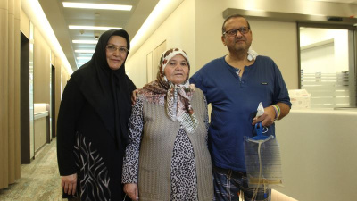 Damadına böbrek vermek için 15 kilo verdi