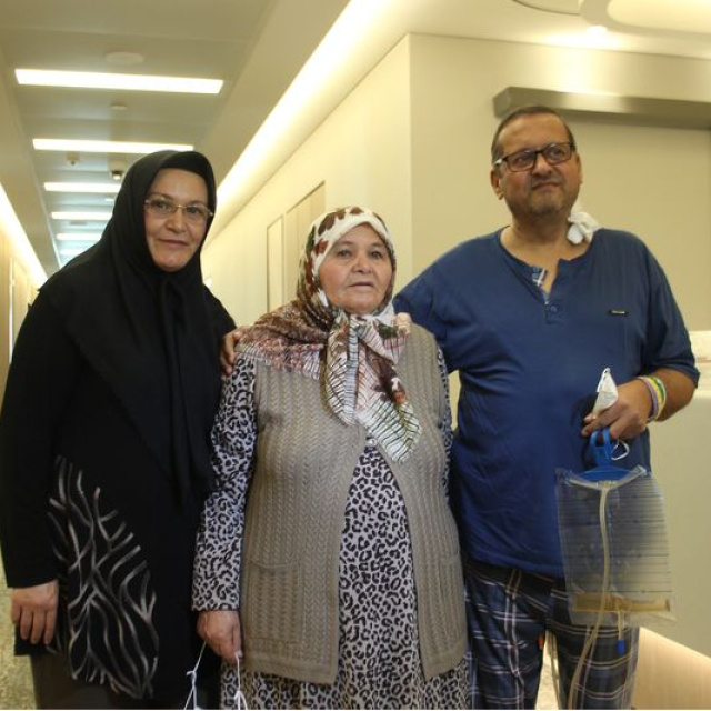 Damadına böbrek vermek için 9 ayda 15 kilo verdi