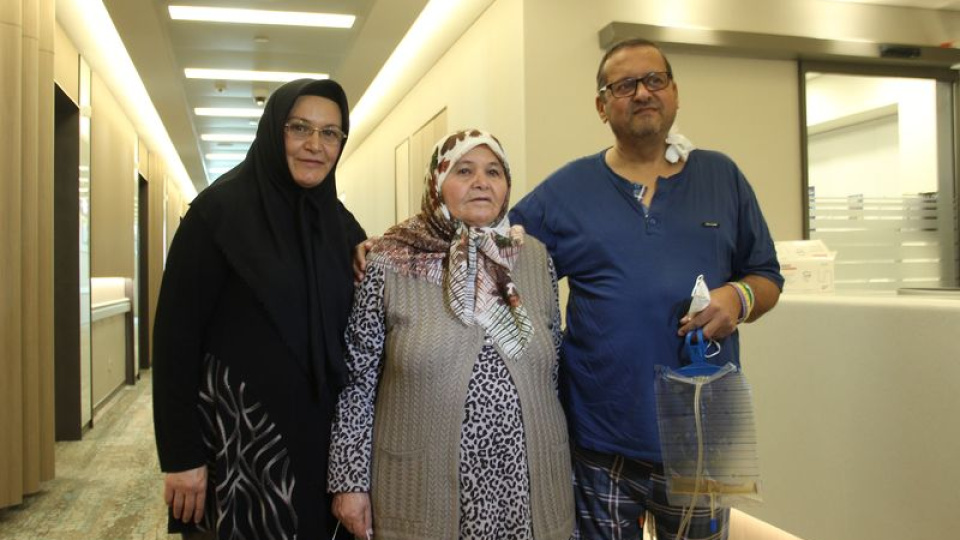 Damadına böbrek vermek için 9 ayda 15 kilo verdi