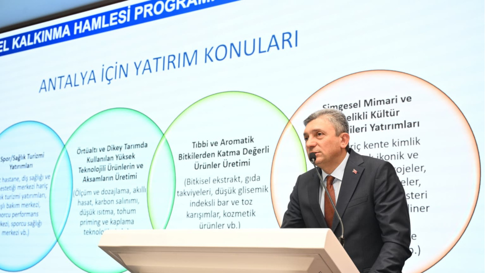 BAKA'dan Antalya ekonomisine çifte destek