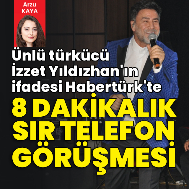 Ünlü türkücü İzzet Yıldızhan'ın ifadesi Habertürk'te