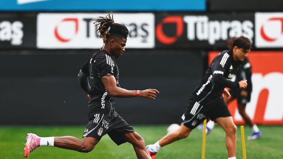 Emirhan Topçu ve El Bilal Toure, takımla çalıştı!