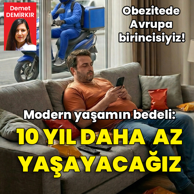 Modern yaşamın bedeli: 10 yıl daha az yaşayacağız