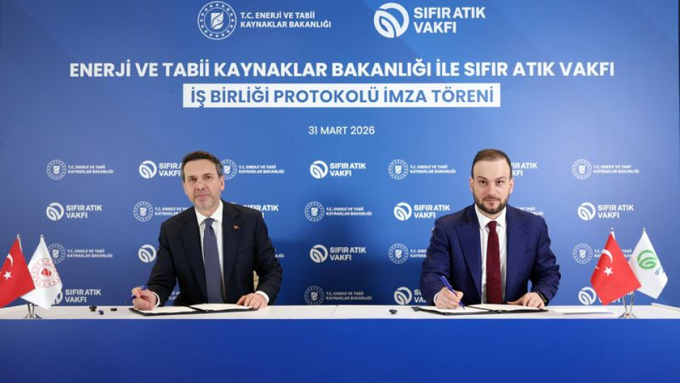 Enerji ve Tabii Kaynaklar Bakanlığı ve Sıfır Atık Vakfı arasında iş birliği
