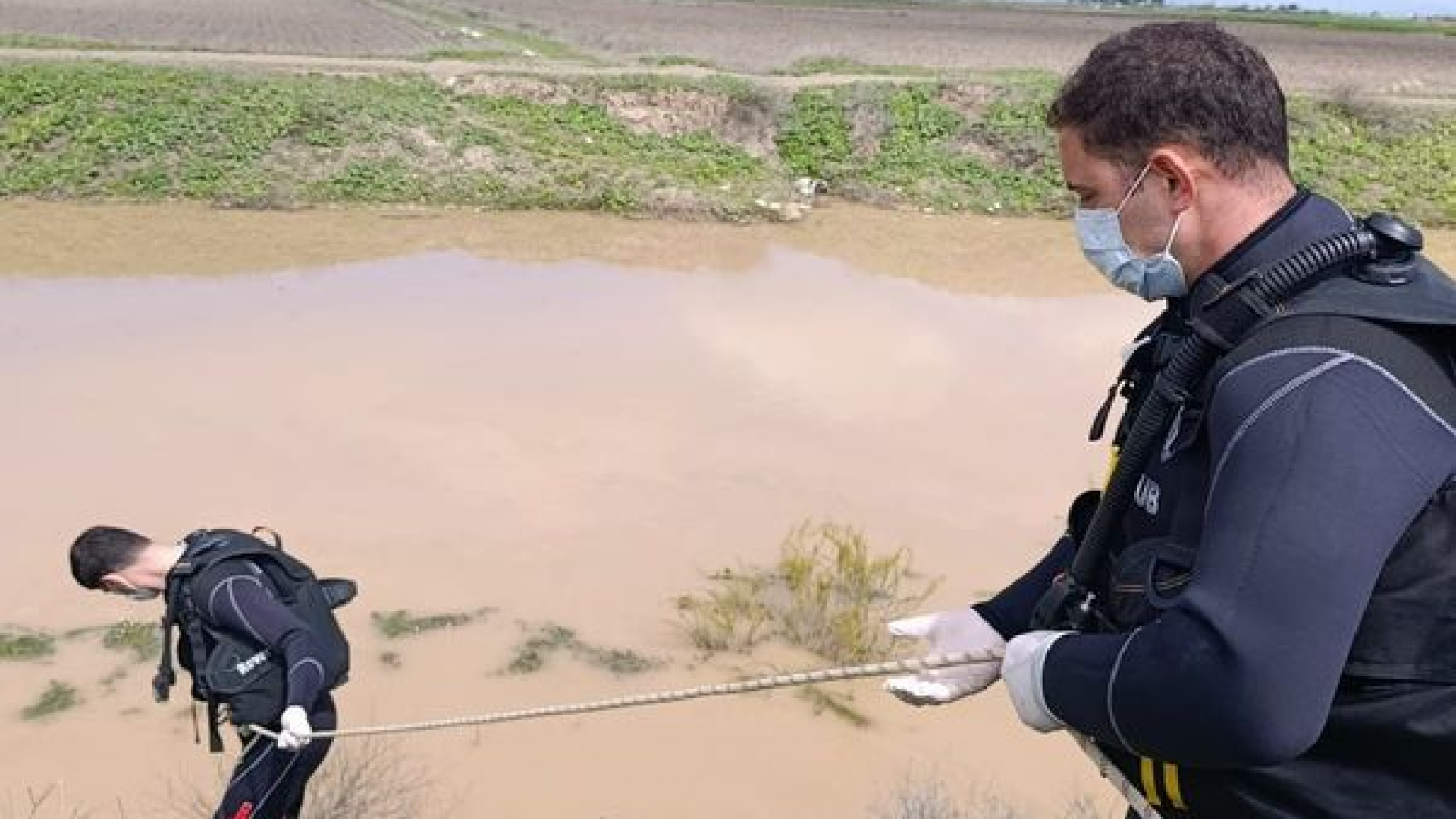 Sulama kanalında erkek cesedi bulundu