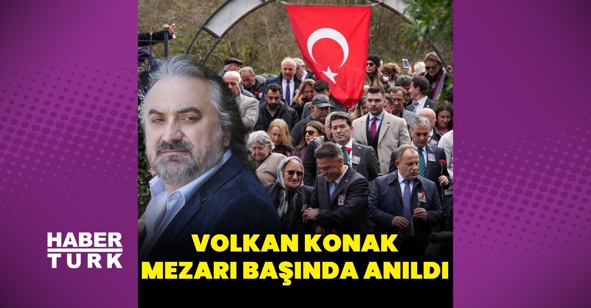 Volkan Konak'ınvefatının birinci yılını Trabzon'dakutlandı