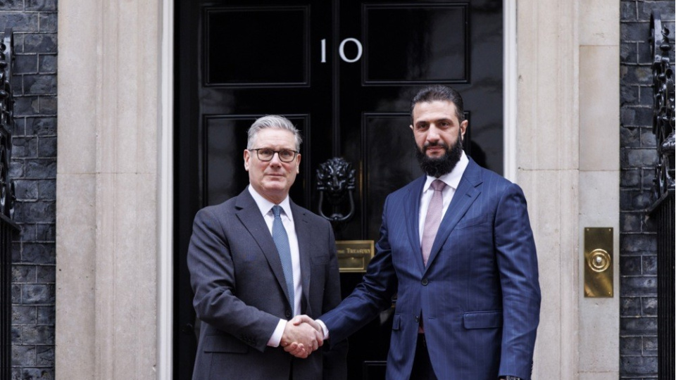 Suriye Cumhurbaşkanı Şara, Londra'da