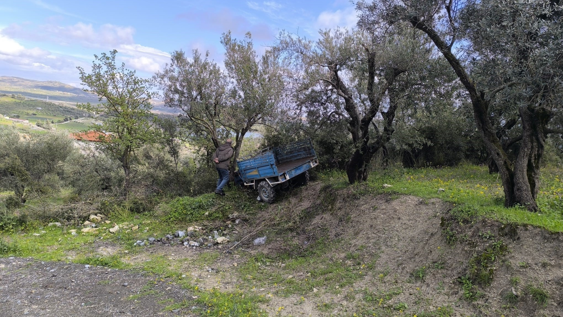 Hatay'da Patpat Kazası: Zeytinliğe Uçan Araçta Sürücü Hayatını Kaybetti