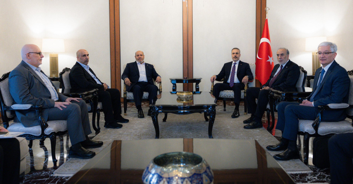 Bakan Fidan ile Hamas Heyeti Görüşmesi