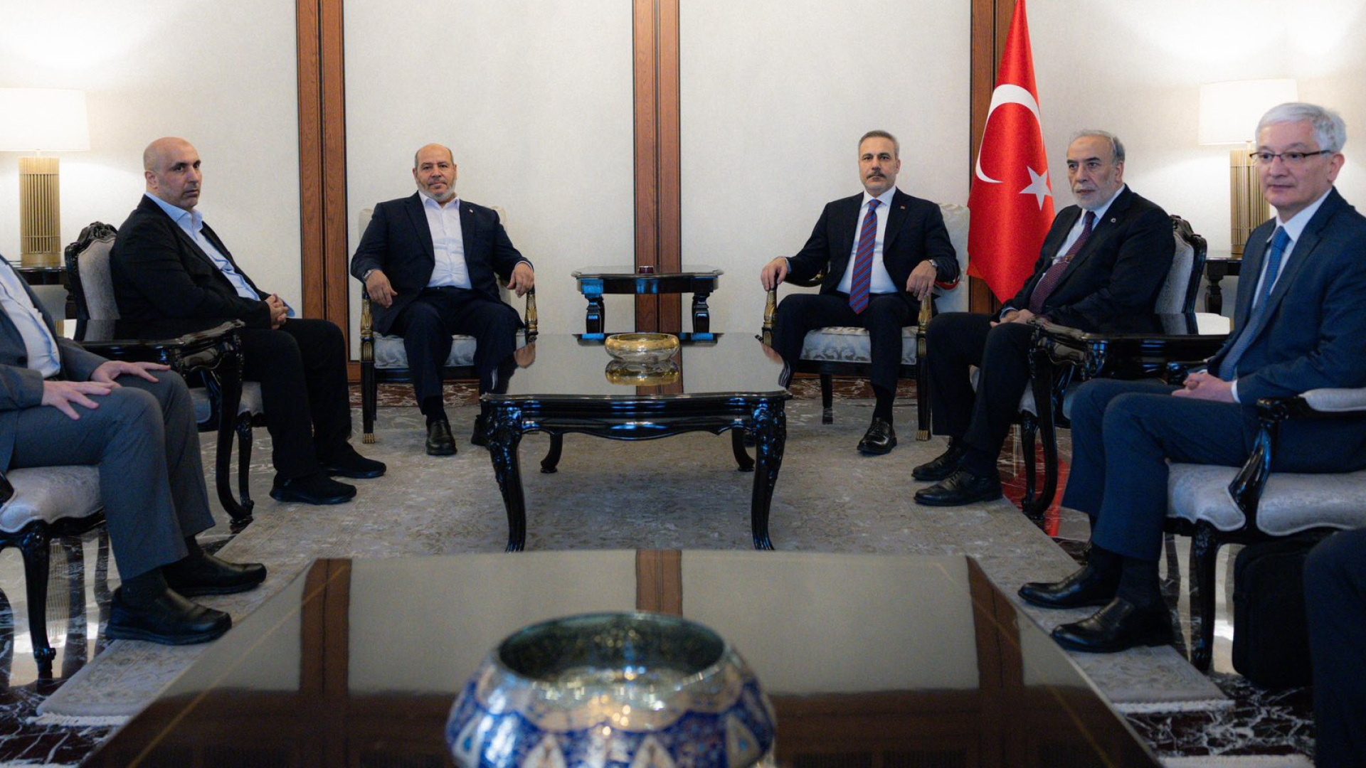 Dışişleri Bakanı Hakan Fidan, Hamas Heyeti ile Ankara'da Görüştü