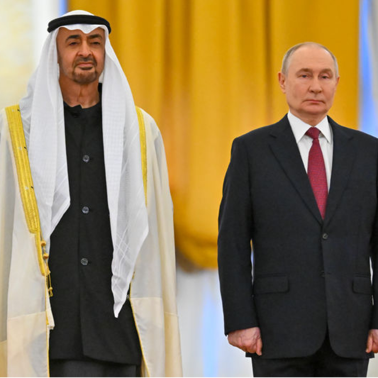 Putin, BAE Devlet Başkanı ile görüştü