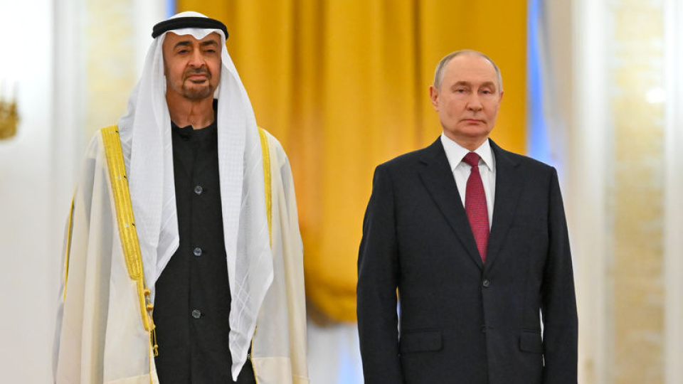 Putin, BAE Devlet Başkanı ile görüştü