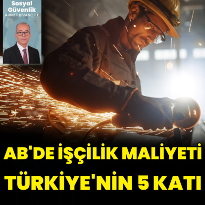 AB’de işçilik maliyetleri %4,1 arttı