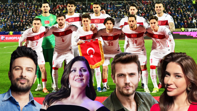 Ünlü isimlerin Dünya Kupası sevinci